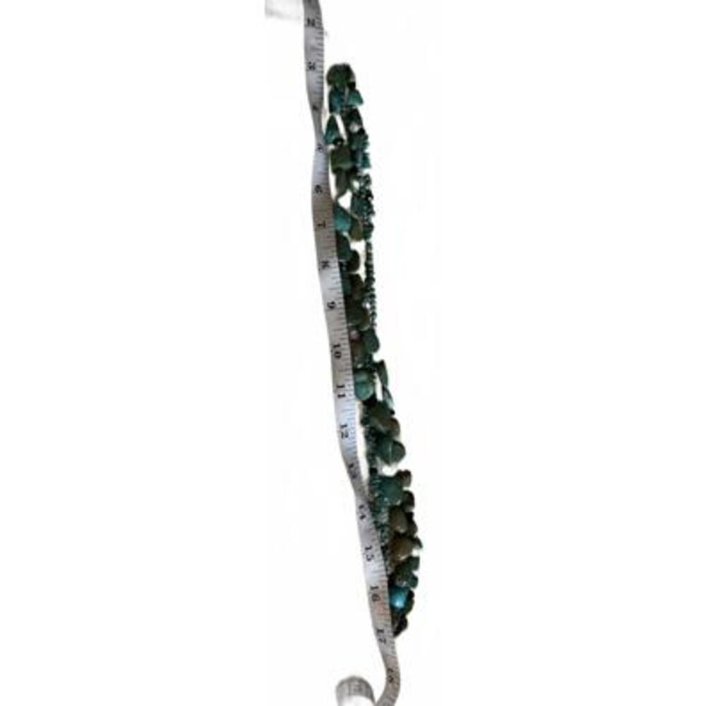 Silpada Sterling Silver Turquoise Obsidian 4-Strand Necklace - Picture 7 of 9